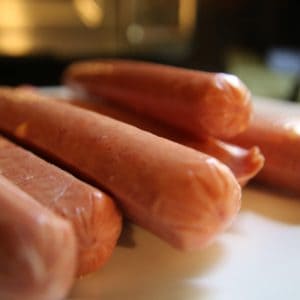 image of hot dogs with cheese